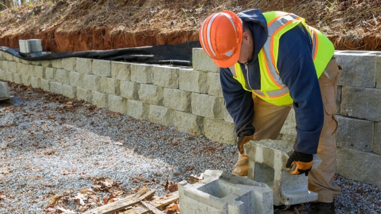 Concrete vs. Stone Retaining