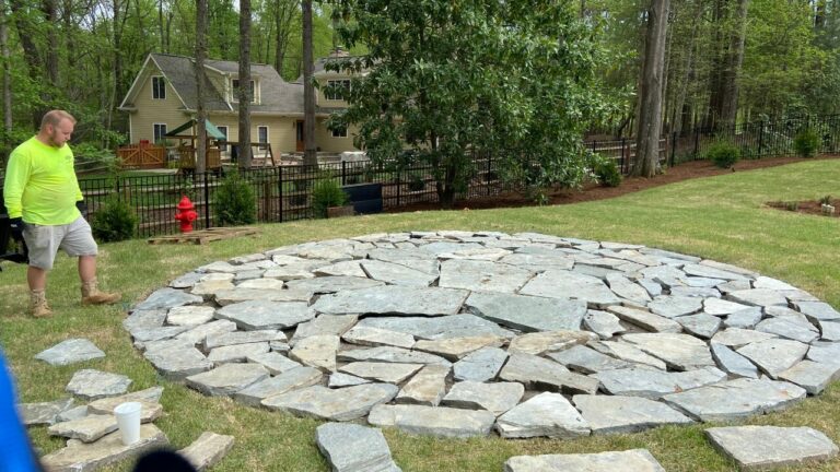 Backyard Round stones image
